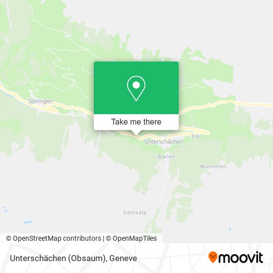 Unterschächen (Obsaum) map