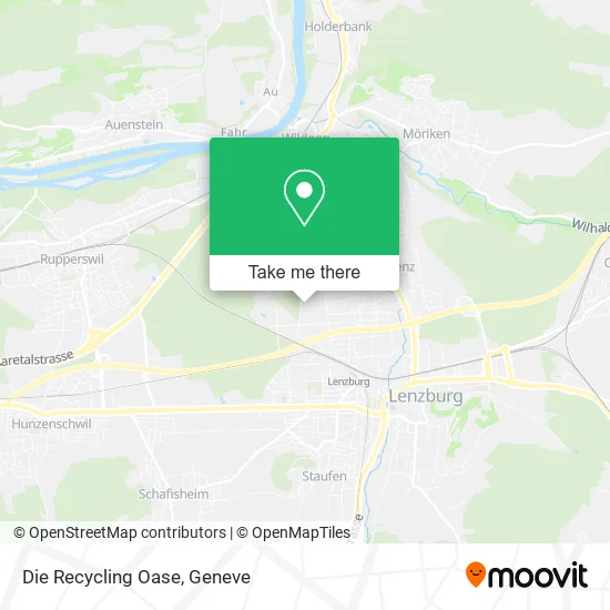Die Recycling Oase map