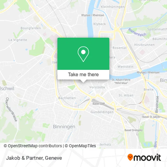 Jakob & Partner map