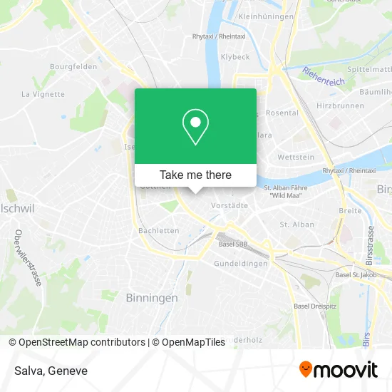 Salva map