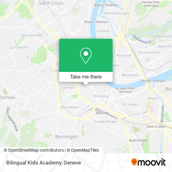 Bilingual Kids Academy map