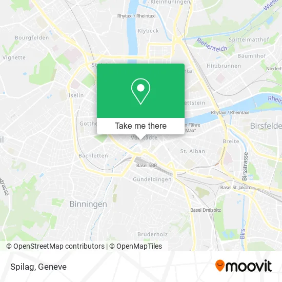 Spilag map