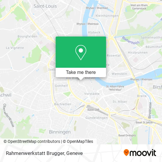 Rahmenwerkstatt Brugger map