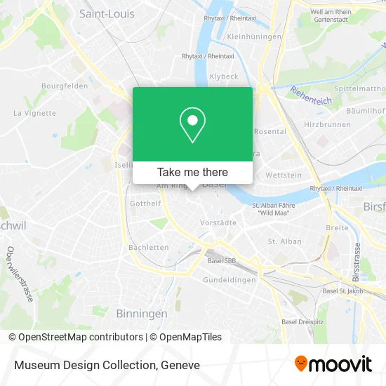 Museum Design Collection map