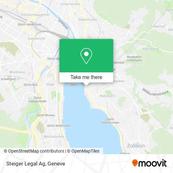 Steiger Legal Ag map