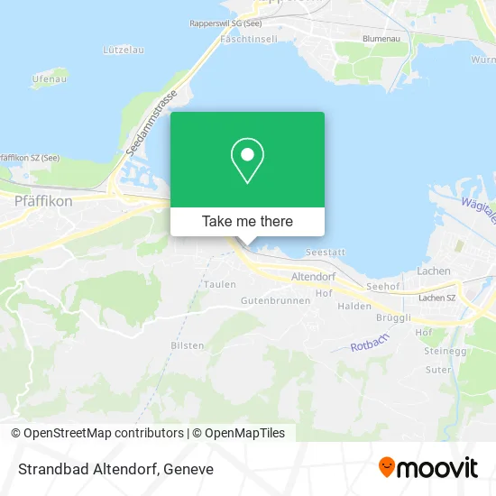 Strandbad Altendorf map