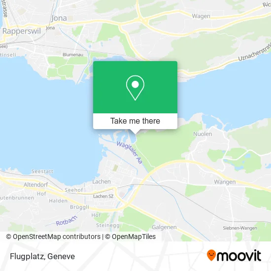 Flugplatz map