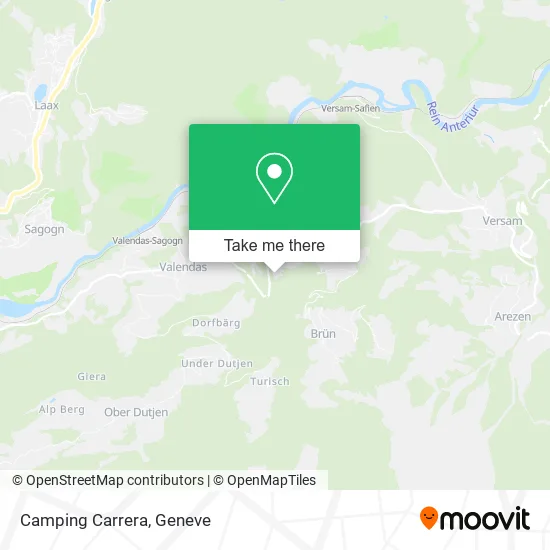 Camping Carrera map