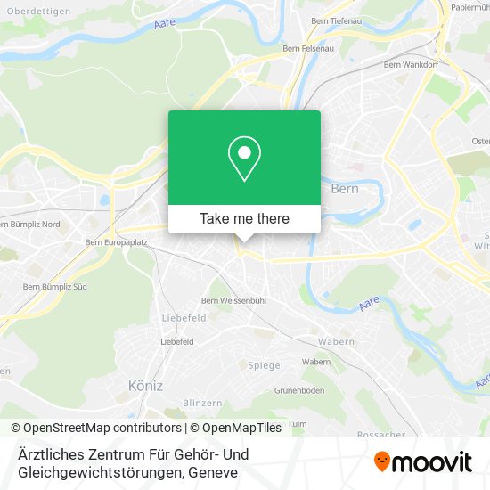 Ärztliches Zentrum Für Gehör- Und Gleichgewichtstörungen map