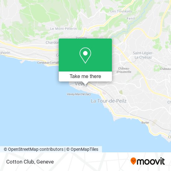 Cotton Club map
