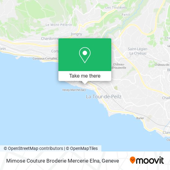 Mimose Couture Broderie Mercerie Elna map