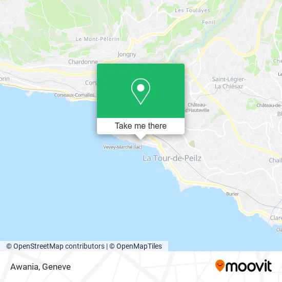 Awania map