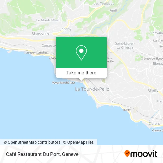 Café Restaurant Du Port map