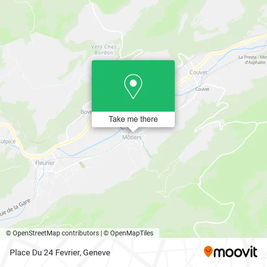 Place Du 24 Fevrier map