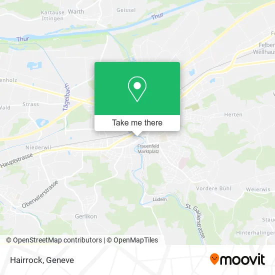 Hairrock map