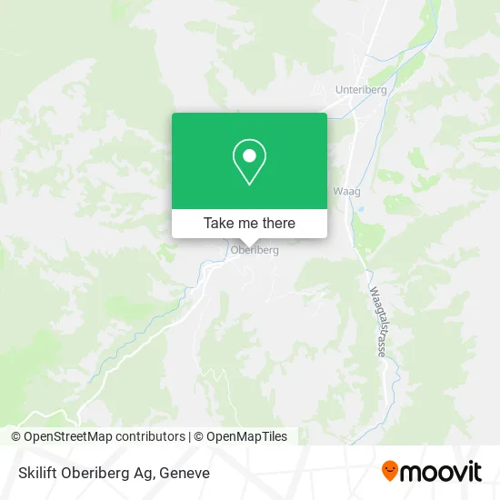Skilift Oberiberg Ag map