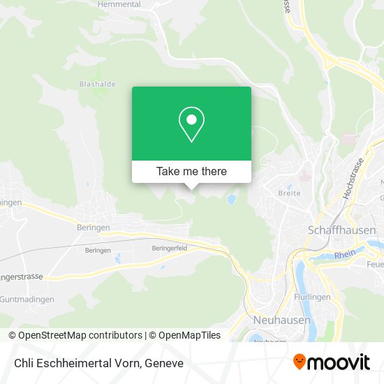 Chli Eschheimertal Vorn map