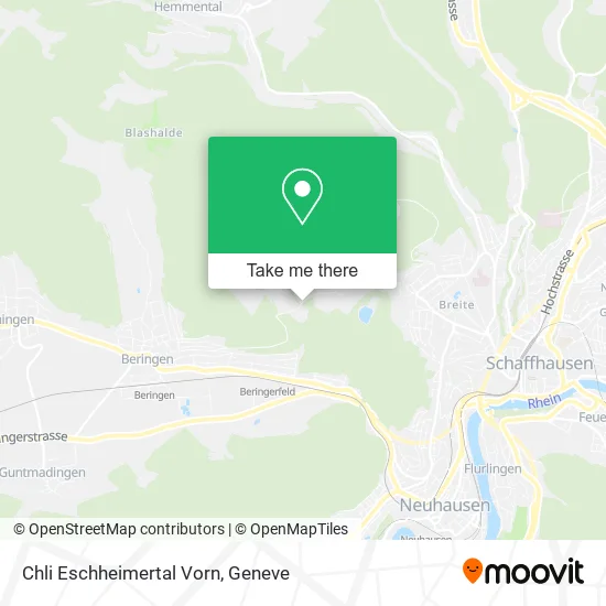 Chli Eschheimertal Vorn map