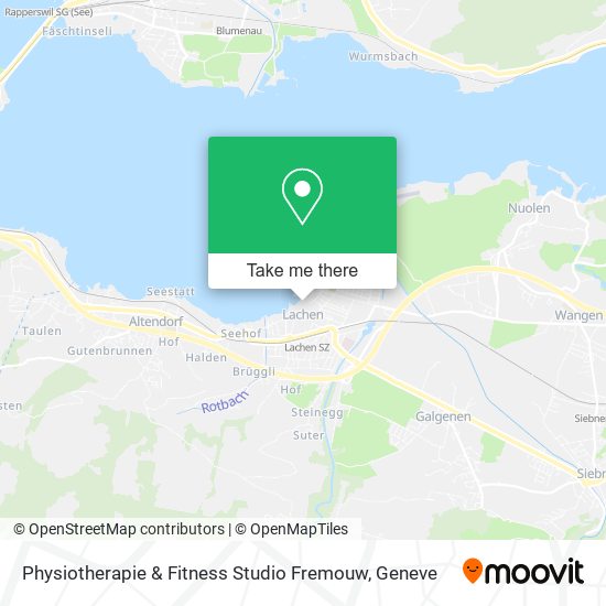 Physiotherapie & Fitness Studio Fremouw map