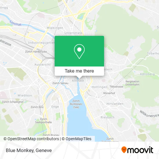 Blue Monkey map