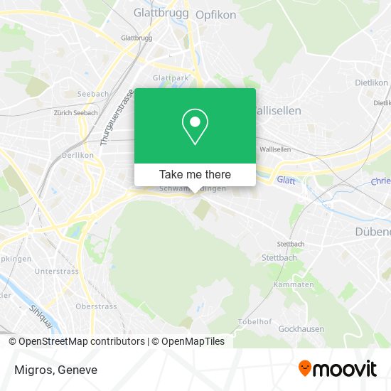 Migros map