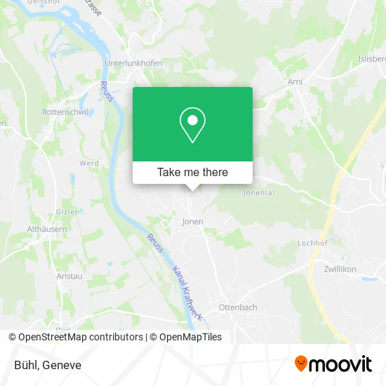 Bühl map