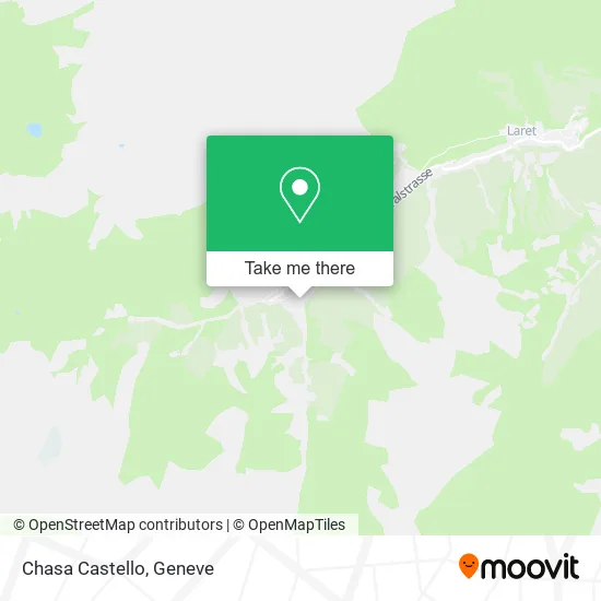 Chasa Castello map