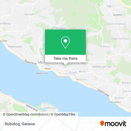 Robidog map