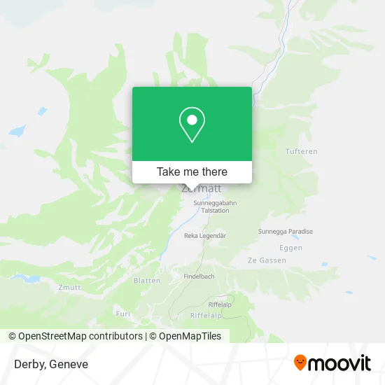 Derby map