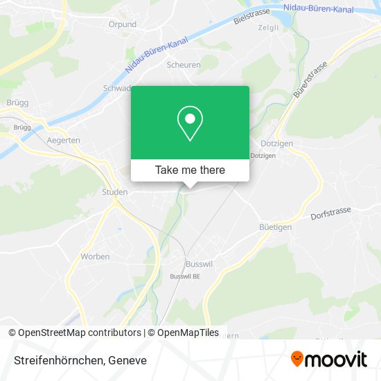 Streifenhörnchen map