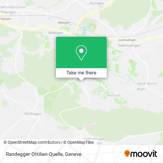 Randegger Ottilien-Quelle map