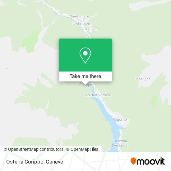 Osteria Corippo map