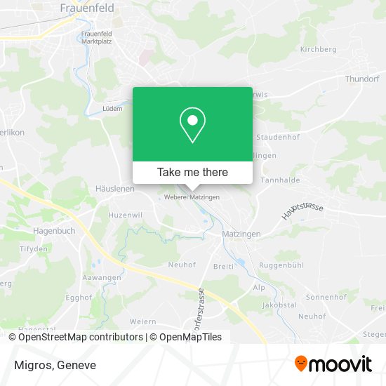 Migros map