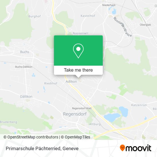 Primarschule Pächterried map