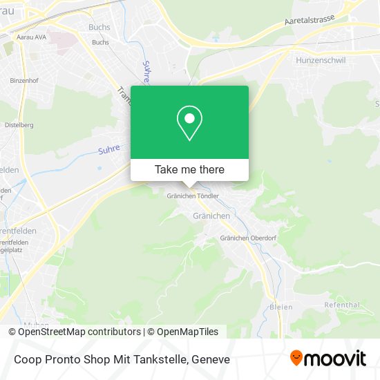 Coop Pronto Shop Mit Tankstelle map