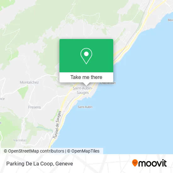 Parking De La Coop map