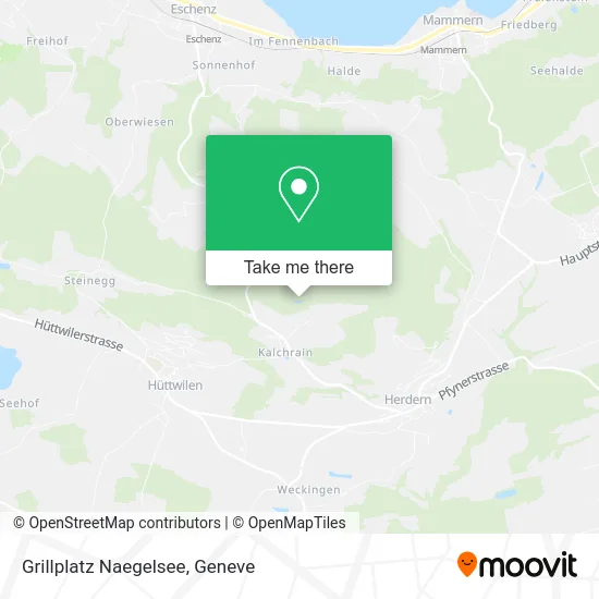 Grillplatz Naegelsee map