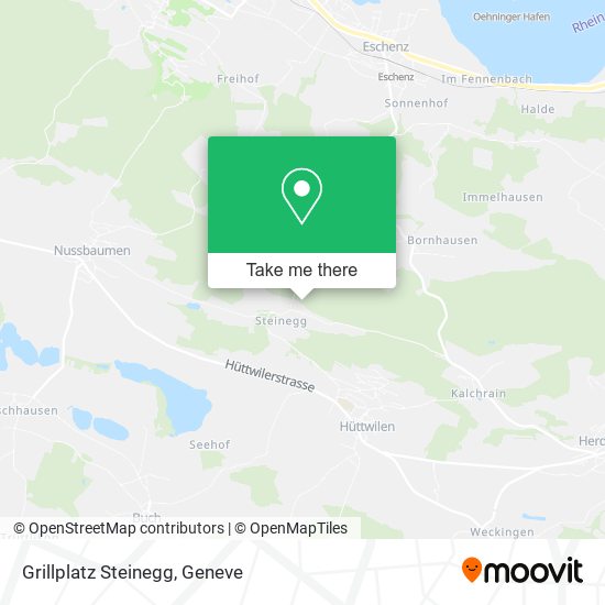 Grillplatz Steinegg map