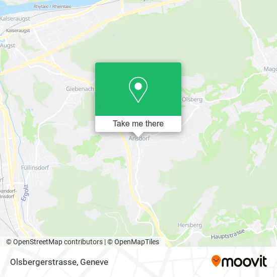 Olsbergerstrasse map