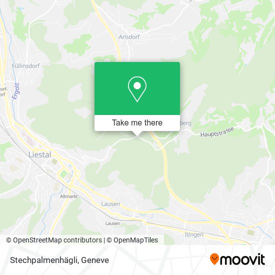 Stechpalmenhägli map