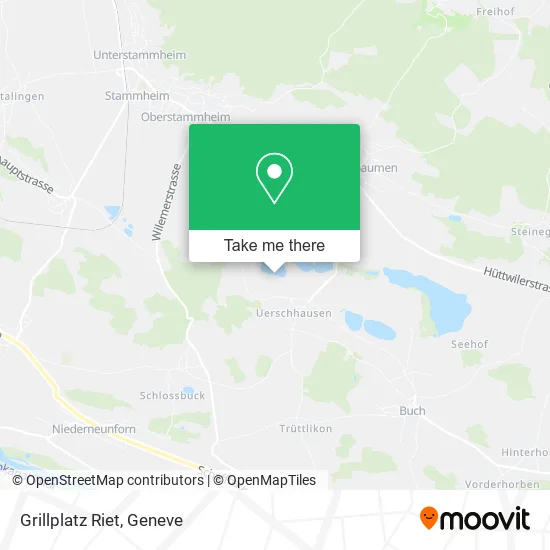 Grillplatz Riet map