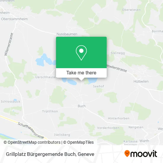 Grillplatz Bürgergemende Buch map