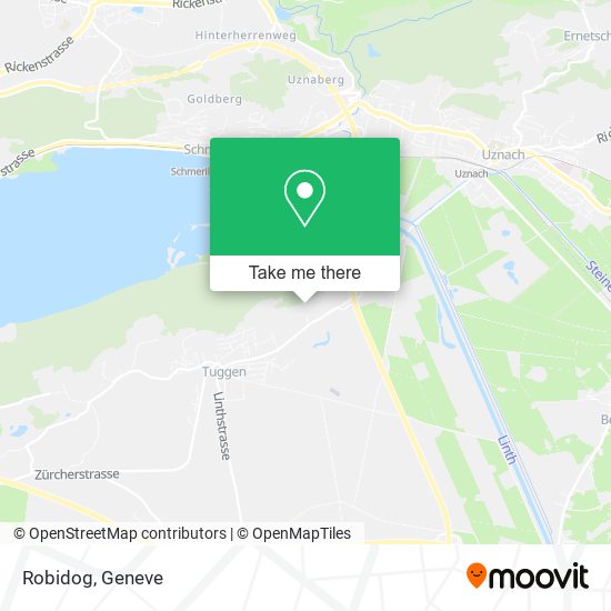 Robidog map