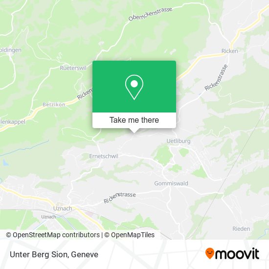 Unter Berg Sion map