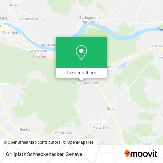 Grillplatz Schneckenacker map