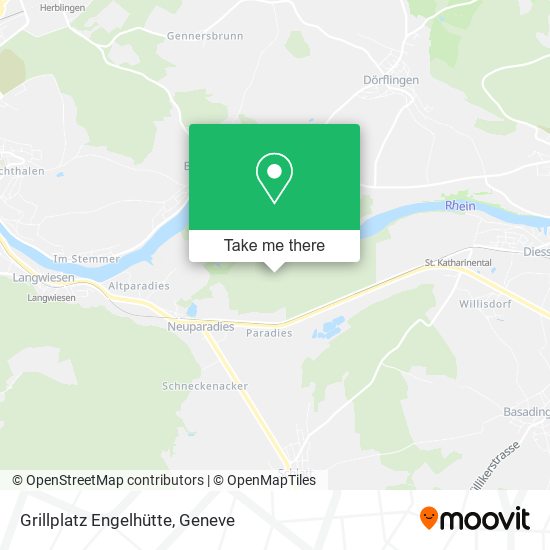 Grillplatz Engelhütte map