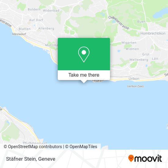 Stäfner Stein map