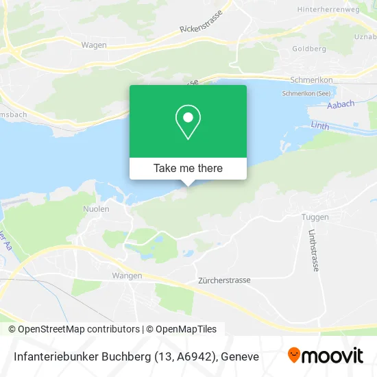 Infanteriebunker Buchberg (13, A6942) map