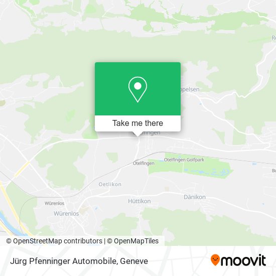 Jürg Pfenninger Automobile map