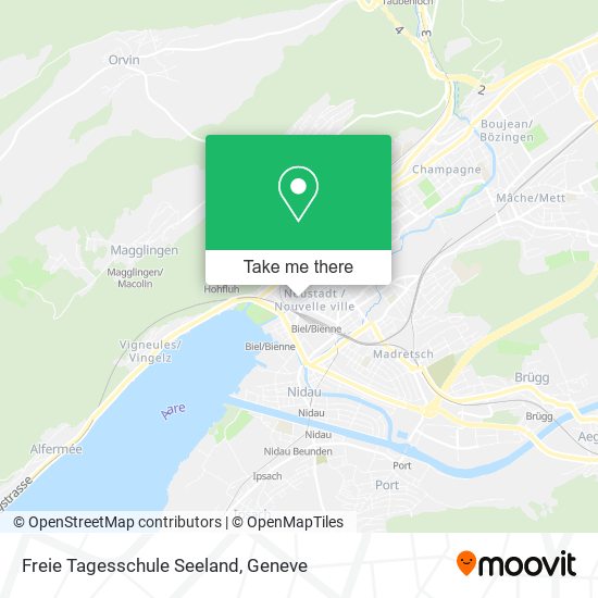 Freie Tagesschule Seeland map